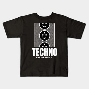 TECHNO  - Smile Chakra Kids T-Shirt